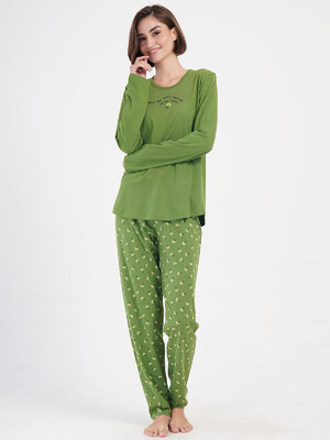 Купить Хлопковый домашний комплект большого размера VIENETTA 4050113455 в Украина в Lingerie.ua - Одяг для дому та відпочинку, Фото 3