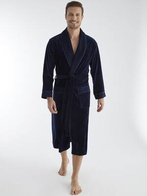 Купить Бамбуковый халат мужской NUSA 20665 в Украина в Lingerie.ua - Одяг для дому та відпочинку, Видео