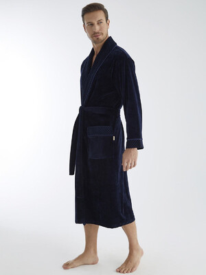 Купить Бамбуковый халат мужской NUSA 20665 в Украина в Lingerie.ua - Одяг для дому та відпочинку, Фото 7