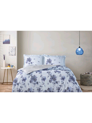 Купить Двуспальный комплект постельного белья TAC Saten Hennie в Украина в Lingerie.ua - Одяг для дому та відпочинку, Фото 2