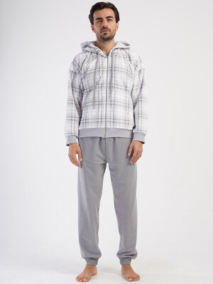 Купить Флисовый мужской костюм с капюшоном VIENETTA MAN 4030690299 в Украина в Lingerie.ua - Одяг для дому та відпочинку, Фото 2