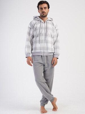 Купить Флисовый мужской костюм с капюшоном VIENETTA MAN 4030690299 в Украина в Lingerie.ua - Одяг для дому та відпочинку, Фото 4