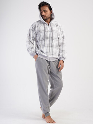 Купить Флисовый мужской костюм с капюшоном VIENETTA MAN 4030690299 в Украина в Lingerie.ua - Одяг для дому та відпочинку, Фото 7