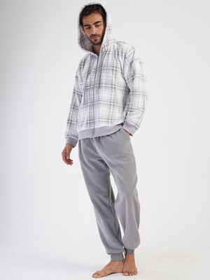 Купить Флисовый мужской костюм с капюшоном VIENETTA MAN 4030690299 в Украина в Lingerie.ua - Одяг для дому та відпочинку, Фото 8