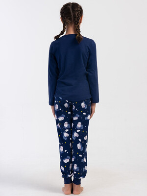 Купить Хлопковый домашний комплект для девочки с длинным рукавом VIENETTA 4052047559 в Украина в Lingerie.ua - Одяг для дому та відпочинку, Фото 5