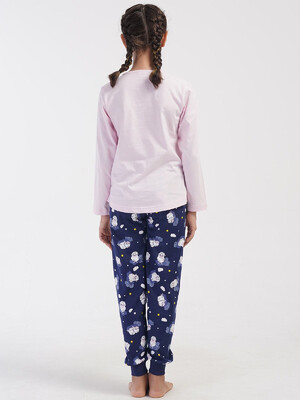 Купить Хлопковый домашний комплект для девочки с длинным рукавом VIENETTA 4052047559 в Украина в Lingerie.ua - Одяг для дому та відпочинку, Фото 3