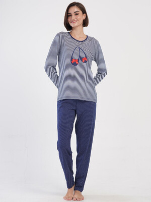 Купить Хлопковый домашний комплект с длинным рукавом VIENETTA 4070171913 в Украина в Lingerie.ua - Одяг для дому та відпочинку, Фото 10