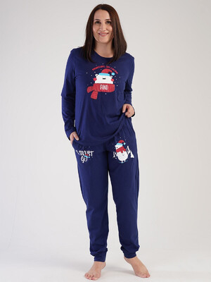 Купить Хлопковый домашний костюм большого размера VIENETTA 3032870000 в Украина в Lingerie.ua - Одяг для дому та відпочинку, Фото 4