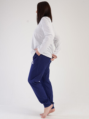 Купить Хлопковый домашний костюм большого размера VIENETTA 3032870000 в Украина в Lingerie.ua - Одяг для дому та відпочинку, Фото 6