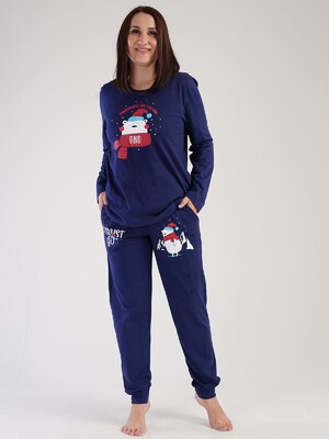 Купить Хлопковый домашний костюм большого размера VIENETTA 3032870000 в Украина в Lingerie.ua - Одяг для дому та відпочинку, Фото 7