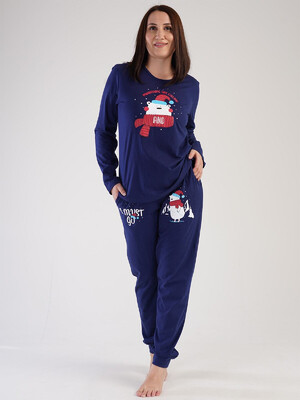 Купить Хлопковый домашний костюм большого размера VIENETTA 3032870000 в Украина в Lingerie.ua - Одяг для дому та відпочинку, Фото 9