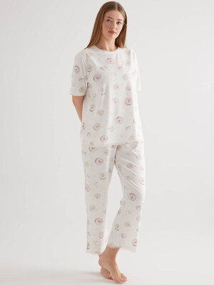 Купить Хлопковый домашний комплект большого размера HAYS 50469 в Украина в Lingerie.ua - Одяг для дому та відпочинку, Фото 5