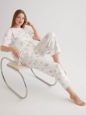 Купить Хлопковый домашний комплект большого размера HAYS 50469 в Украина в Lingerie.ua - Одяг для дому та відпочинку, Фото 4