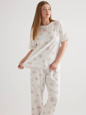 Купить Хлопковый домашний комплект большого размера HAYS 50469 в Украина в Lingerie.ua - Одяг для дому та відпочинку, Фото 11