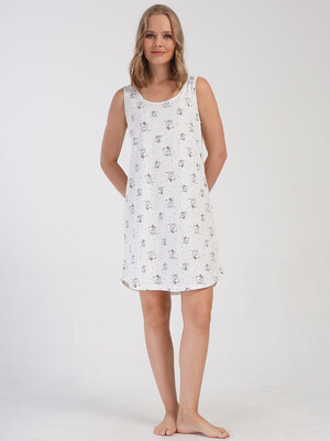 Купить Хлопковая домашняя туника без рукавов VIENETTA 4081035802 в Украина в Lingerie.ua - Одяг для дому та відпочинку, Фото 7