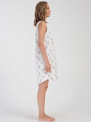 Купить Хлопковая домашняя туника без рукавов VIENETTA 4081035802 в Украина в Lingerie.ua - Одяг для дому та відпочинку, Фото 8
