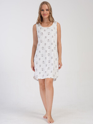 Купить Хлопковая домашняя туника без рукавов VIENETTA 4081035802 в Украина в Lingerie.ua - Одяг для дому та відпочинку, Фото 9