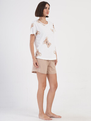 Купить Хлопковый летний комплект с шортами VIENETTA 4070940566 в Украина в Lingerie.ua - Одяг для дому та відпочинку, Фото 8