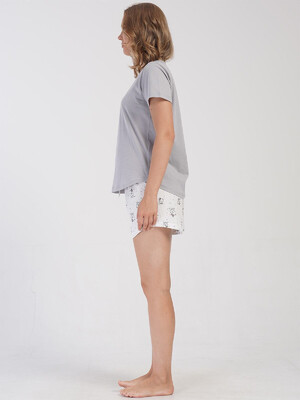 Купить Хлопковый комплект с шортами VIENETTA 4080995802 в Украина в Lingerie.ua - Одяг для дому та відпочинку, Фото 6