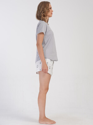 Купить Хлопковый комплект с шортами VIENETTA 4080995802 в Украина в Lingerie.ua - Одяг для дому та відпочинку, Фото 8