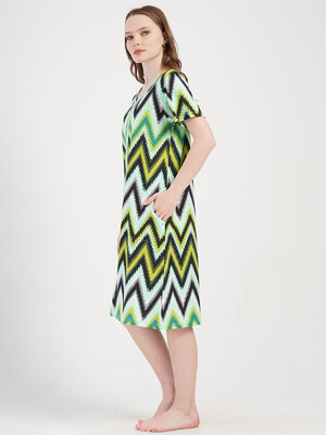 Купить Хлопковый халат женский на молнии VIENETTA 4091150922 в Украина в Lingerie.ua - Одяг для дому та відпочинку, Фото 6