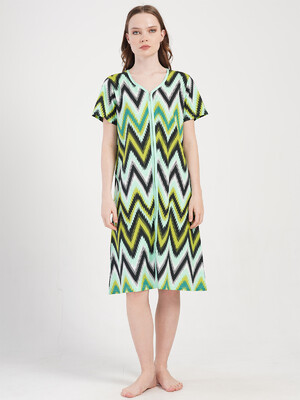 Купить Хлопковый халат женский на молнии VIENETTA 4091150922 в Украина в Lingerie.ua - Одяг для дому та відпочинку, Фото 7