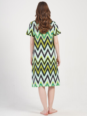 Купить Хлопковый халат женский на молнии VIENETTA 4091150922 в Украина в Lingerie.ua - Одяг для дому та відпочинку, Фото 8