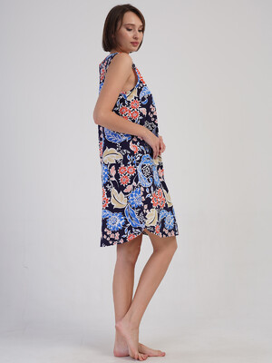 Купить Хлопковая летняя туника большого размера VIENETTA 4092255137 в Украина в Lingerie.ua - Одяг для дому та відпочинку, Фото 5