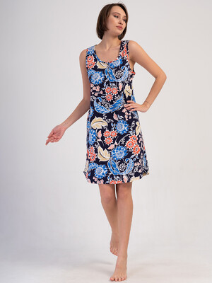 Купить Хлопковая летняя туника большого размера VIENETTA 4092255137 в Украина в Lingerie.ua - Одяг для дому та відпочинку, Фото 6