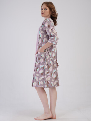 Купить Хлопковый комплект из ночной сорочки и халата VIENETTA 4091350821 в Украина в Lingerie.ua - Одяг для дому та відпочинку, Фото 15