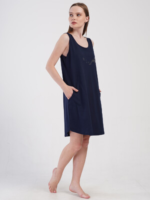 Купить Хлопковая летняя туника большого размера с карманами VIENETTA 4070620000 в Украина в Lingerie.ua - Одяг для дому та відпочинку, Фото 17