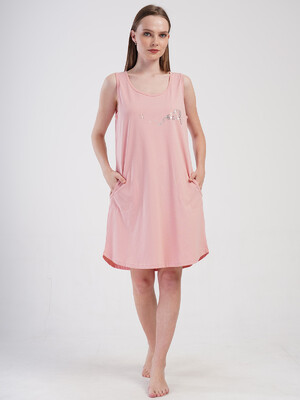 Купить Хлопковая летняя туника большого размера с карманами VIENETTA 4070620000 в Украина в Lingerie.ua - Одяг для дому та відпочинку, Фото 12