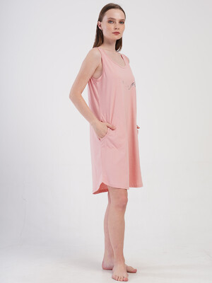 Купить Хлопковая летняя туника большого размера с карманами VIENETTA 4070620000 в Украина в Lingerie.ua - Одяг для дому та відпочинку, Фото 8