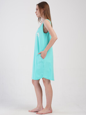 Купить Хлопковая летняя туника большого размера с карманами VIENETTA 4070620000 в Украина в Lingerie.ua - Одяг для дому та відпочинку, Фото 10