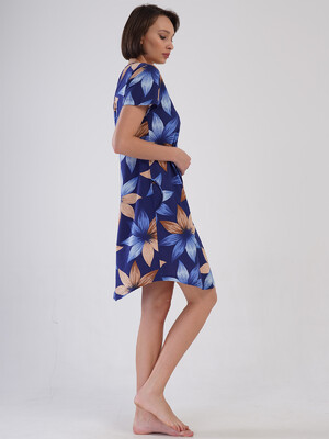 Купить Хлопковая туника с коротким рукавом VIENETTA 4085009199 в Украина в Lingerie.ua - Одяг для дому та відпочинку, Фото 6