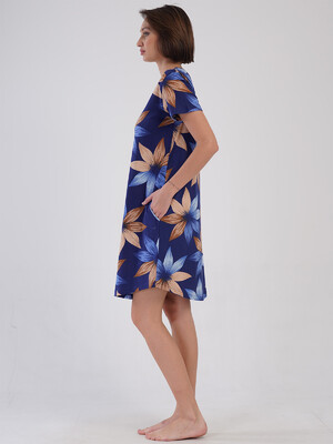 Купить Хлопковая туника с коротким рукавом VIENETTA 4085009199 в Украина в Lingerie.ua - Одяг для дому та відпочинку, Фото 7