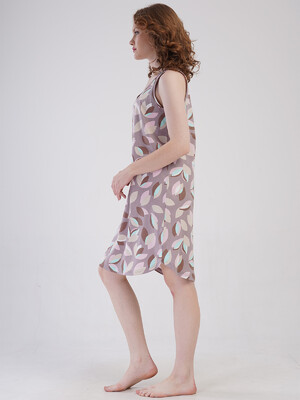 Купить Бавовняна літня туніка вільного крою VIENETTA 4091330821 в Украина в Lingerie.ua - Одяг для дому та відпочинку, Фото 5