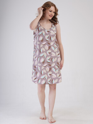 Купить Бавовняна літня туніка вільного крою VIENETTA 4091330821 в Украина в Lingerie.ua - Одяг для дому та відпочинку, Фото 6