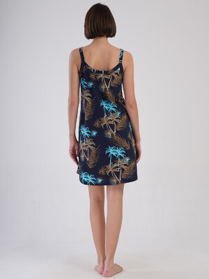 Купить Хлопковая туника большого размера на бретельках VIENETTA 4083086319 в Украина в Lingerie.ua - Одяг для дому та відпочинку, Фото 8