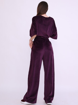 Купить Велюровый женский костюм с брюками LINGERIE 170749 в Украина в Lingerie.ua - Одяг для дому та відпочинку, Фото 2