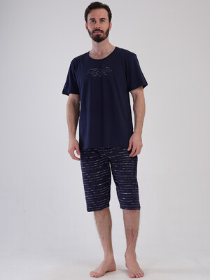 Хлопковый летний комплект с капри VIENETTA MAN 4081293674