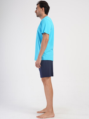 Купить Хлопковый костюм мужской с шортами VIENETTA MAN 4051370000 в Украина в Lingerie.ua - Одяг для дому та відпочинку, Фото 2