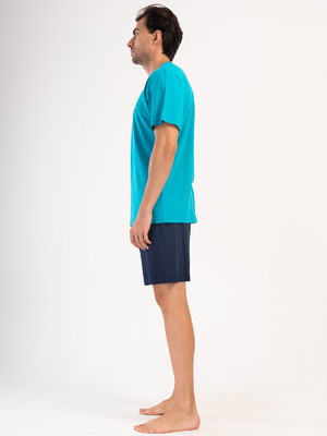 Купить Хлопковый костюм мужской с шортами VIENETTA MAN 4051370000 в Украина в Lingerie.ua - Одяг для дому та відпочинку, Фото 11