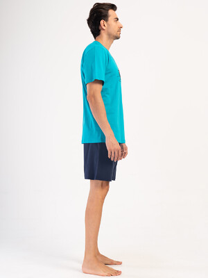 Купить Хлопковый костюм мужской с шортами VIENETTA MAN 4051370000 в Украина в Lingerie.ua - Одяг для дому та відпочинку, Фото 12