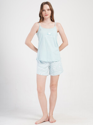 Купить Хлопковый комплект с шортами VIENETTA 4080491554 в Украина в Lingerie.ua - Одяг для дому та відпочинку, Фото 3