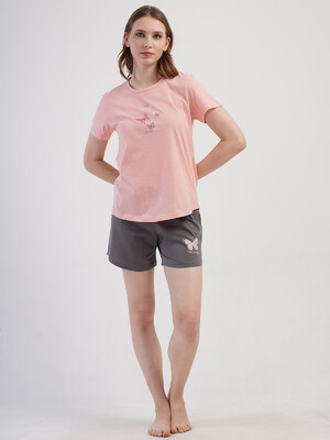 Купить Хлопковый комплект с шортами VIENETTA 4083930000 в Украина в Lingerie.ua - Одяг для дому та відпочинку, Фото 5