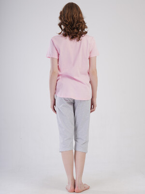 Купить Бавовняний літній комплект з капрі VIENETTA 4080252838 в Украина в Lingerie.ua - Одяг для дому та відпочинку, Фото 13