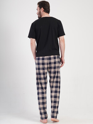 Купить Хлопковые домашние брюки в клетку VIENETTA MAN 4081250147 в Украина в Lingerie.ua - Одяг для дому та відпочинку, Фото 3
