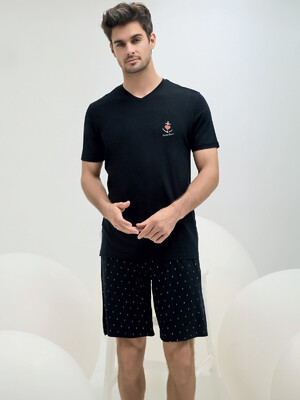 Купить Літній бавовняний комплект із коротким рукавом SVMAN 9604 в Украина