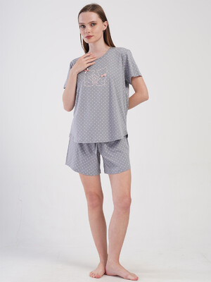 Купить Хлопковый летний комплект большого размера VIENETTA 4084491248 в Украина в Lingerie.ua - Одяг для дому та відпочинку, Фото 2